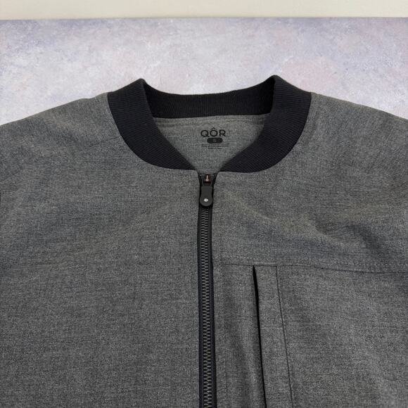 QOR Jacket Men's Size Small Athletic Performance Coat Outdoor Golf Pockets - Picture 3 of 11